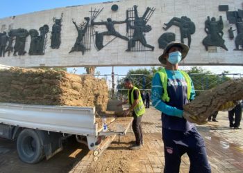 أمانة بغداد تدعو اصحاب الابنية المطلة على ساحة التحرير لترميم واجهاتها