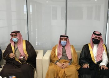 الغانمي يمثل الكاظمي ووفد سعودي.. المنافذ تعلن افتتاح ’عرعر’ رسمياً (صور)