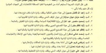 أمر ديواني من الكاظمي: توزيع 24 مسؤولاً من مفوضية الانتخابات إلى دوائر الدولة