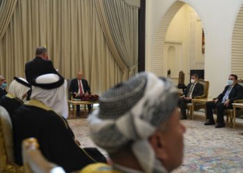 برهم صالح ” يستقبل شيوخ ووجهاء طوزخورماتو ويؤكد ضرورة حماية التعايش السلمي