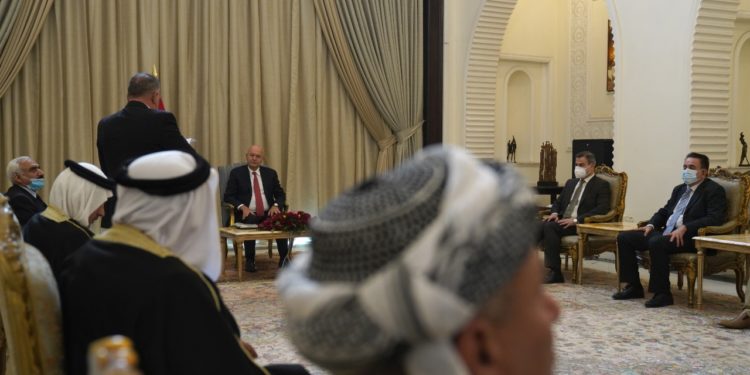 برهم صالح ” يستقبل شيوخ ووجهاء طوزخورماتو ويؤكد ضرورة حماية التعايش السلمي