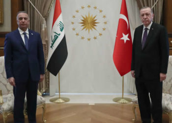 الكاظمي يلتقي اردوغان  في انقرة ” دعوة الشركات التركية للاستثمار في العراق “