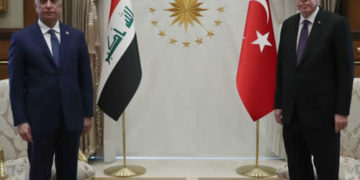الكاظمي يلتقي اردوغان  في انقرة ” دعوة الشركات التركية للاستثمار في العراق “