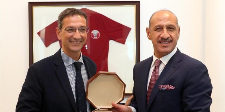 “درجال ” أبرمنا في الدوحة اتفاقاً سينهض بمستقبل الكرة العراقية