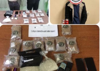 “وكالة الاستخبارات ” بعمليتين منفصلتين تم القبض على ثلاثة متهمين يتاجرون بالمواد المخدرة في بغداد وذي قار