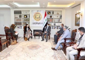 الأعرجي يستقبل رئيسة مكتب حقوق الإنسان في بعثة الأمم المتحدة