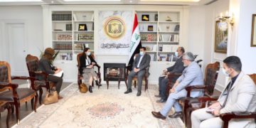 الأعرجي يستقبل رئيسة مكتب حقوق الإنسان في بعثة الأمم المتحدة