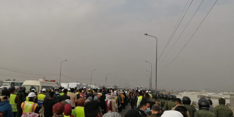 فيديو وصور .. تظاهرات حملة الشهادات