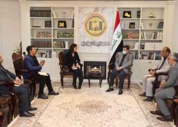 مستشار الأمن القومي يستقبل مسؤولة منظمة  بروميدياسيون الفرنسية