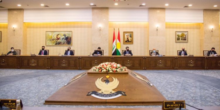 بالصور… بدء اجتماع مجلس وزراء اقليم كردستان