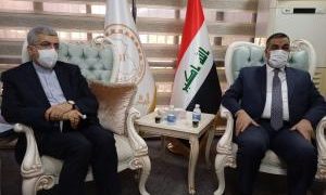 محافظ البنك المركزي يلتقي وزير الطاقة الإيراني