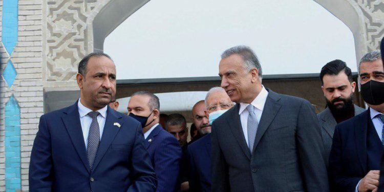 مصطفى الكاظمي يفتتح معرض العراق الدولي للكتاب(صور)