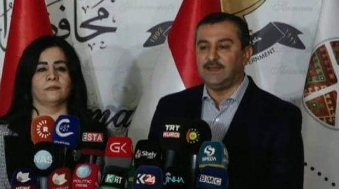 أول امرأة تتولى منصب نائب محافظ السليمانية للشؤون الإدارية