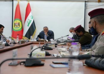 الكاظمي يترأس اجتماعًا طارئًا بمقر قيادة عمليات بغداد
