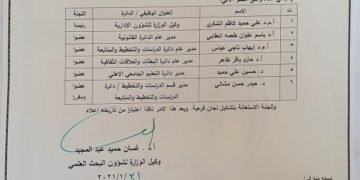 منهاج جديد تعتزم وزارة التعليم تدريسه في الجامعات .. (جرائم حزب البعث البائد)
