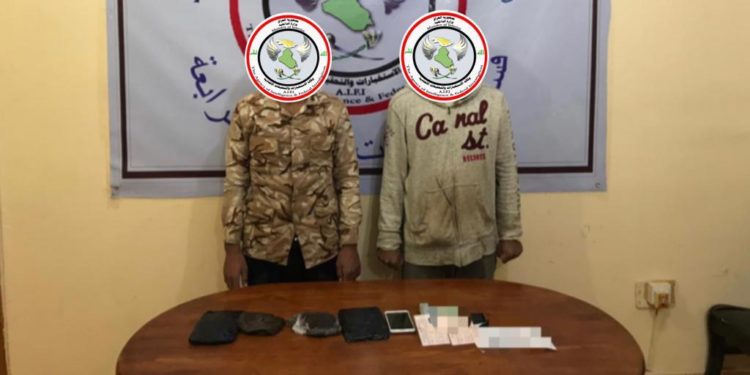 الاستخبارات …اعتقال تجار مخدرات تسللا إلى البصرة من ’دولة مجاورة’