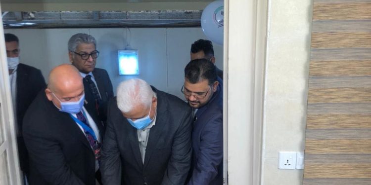 اعلان فتح فرع في مقر هيئة الحشد الشعبي “مصرف الرافدين “