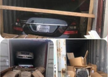 الاستخبارات تضبط سيارات معدة للتهريب (مارسيدس وتويوتا)