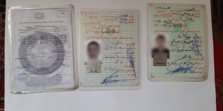 الحشد يعلن اعتقال قيادي بداعش يحمل جنسيات مزورة