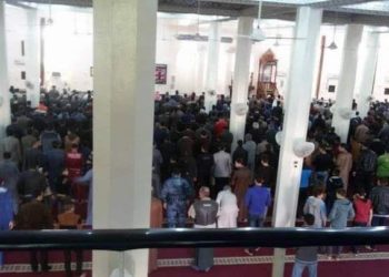 مساجد الرمادي تصلي على أرواح ضحايا تفجيري بغداد