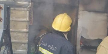 الموصل .. مديرية الدفاع المدني تنقذ عائلة من حريق