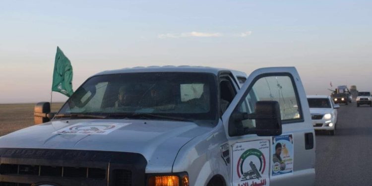 بالصور “الحشد الشعبي” يبدأ عملية أمنية في جبال ’نفط خانة’