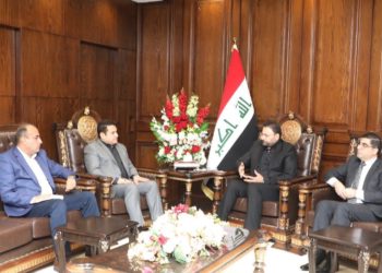 مستشار الأمن القومي الأعرجي يلتقي بالكعبي النائب الأول لرئيس مجلس النواب