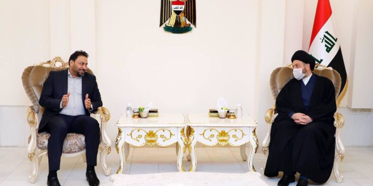 الحكيم مع الكعبي وعدد من النواب يبحثون قوانين تخص الشأن الانتخابي