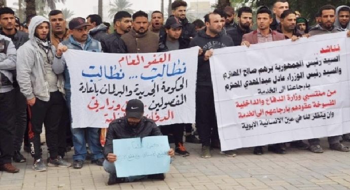 ارسال وفد الى البرلمان من “الداخلية ” بشأن الفاحصين والمفسوخة عقودهم