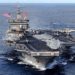 حاملة طائرات نووية أخرى تتحرك نحو مياه الشرق الأوسط قريباً