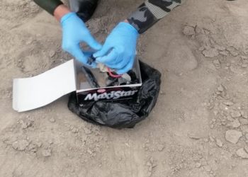 تفكيك عبوة ناسفة في (علبة نستلة) موضوعة  قرب محل تجاري