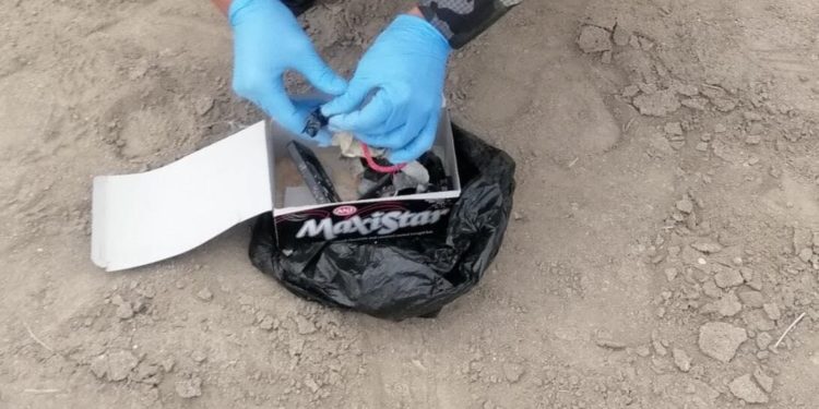 تفكيك عبوة ناسفة في (علبة نستلة) موضوعة  قرب محل تجاري