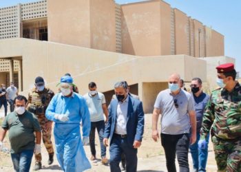 محافظ بغداد يعلن قرب إنجاز مستشفى الشيخ ضاري في الحسينية