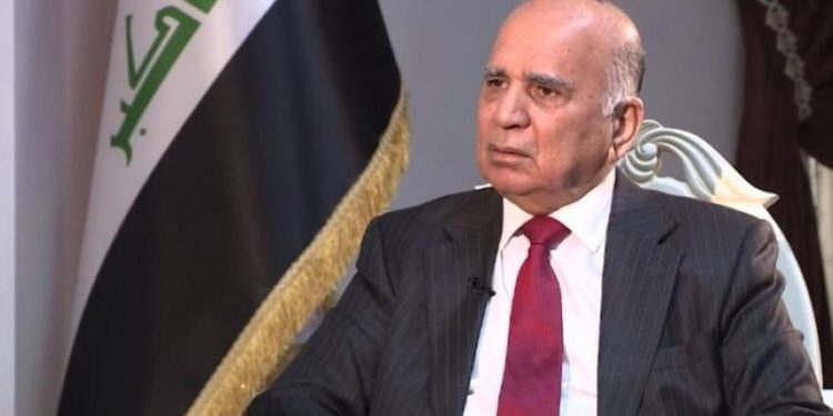 الخارجية العراقية: طلبنا من ايران التدخل لوقف القصف .. وواشنطن قد تتحرك