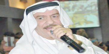 صورة للفنان ياس خضر بعد خروجه من المستشفى