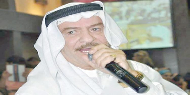 صورة للفنان ياس خضر بعد خروجه من المستشفى