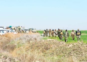 تطهير 11 كيلومتراً في قضاء خانقين “الحشد الشعبي” يعلن