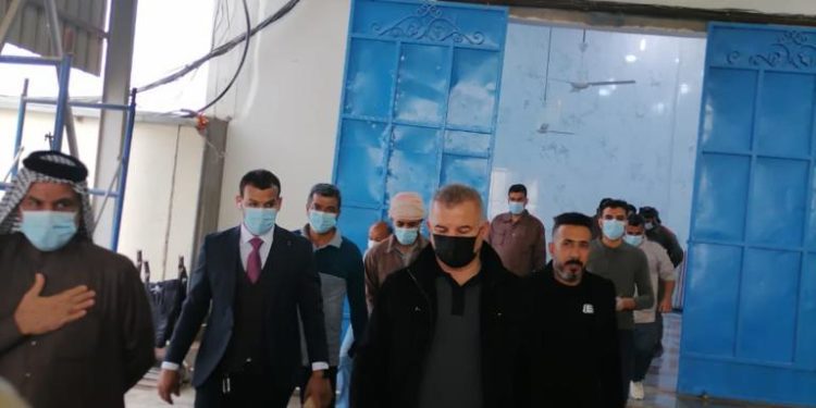 زيارات تفقدية لمطاحن البصرة لمتابعة انتاج الطحين المجهز للمواطنين