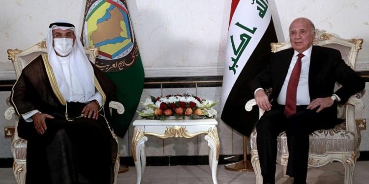 أمن العراق ينعكس على امن الخليج .