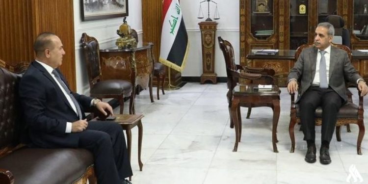 فائق زيدان يستقبل رئيس ديوان الوقف السني