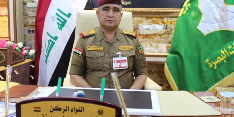 قائد عمليات البصرة ,, حققنا تقدما كبيرا في أدارة الملف الأمني