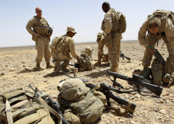 الجيش الأمريكي يعلن بدء تطوير قواعده العسكرية غرب السعودية