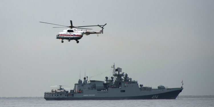 سفينة حربية روسية تصل بورتسودان..لأول مرة في تاريخ البلاد المعاصر.