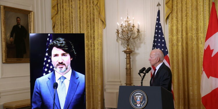 الولايات المتحدة تتفق مع كندا على التنسيق لمواجهة الصين