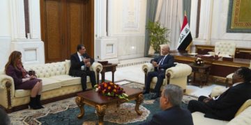 صالح ,, أمن العراق عامل أساسي لاستقرار وازدهار المنطقة