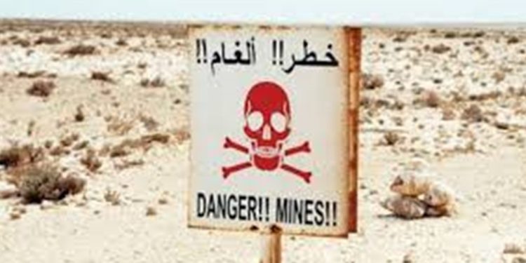 شؤون الألغام ,, لدينا إحصاءات كاملة بالمساحات الملوثة والعمل مستمر بتطهيرها