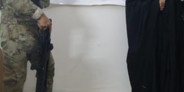 القبض على ارهابية في صلاح الدين
