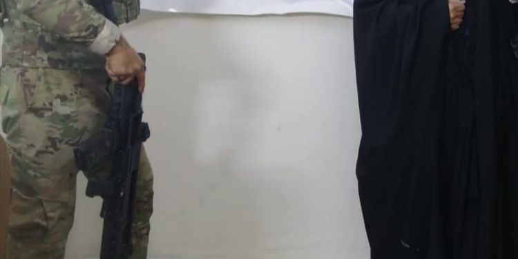 القبض على ارهابية في صلاح الدين