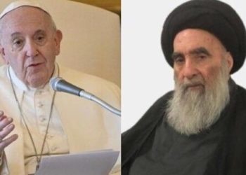مكتب السيستاني ,, تصريحات السفير العراقي في الفاتيكان حول زيارة البابا للنجف الاشرف “غير دقيقة”