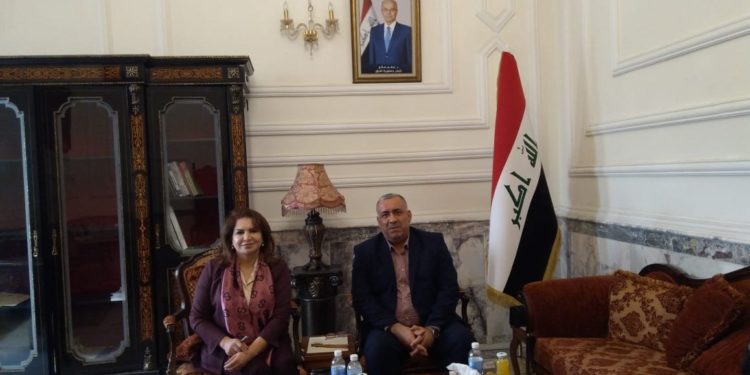 محمد تركي يلتقي مستشار رئيس ‏الجمهورية لشؤون المرأة و حقوق الإنسان